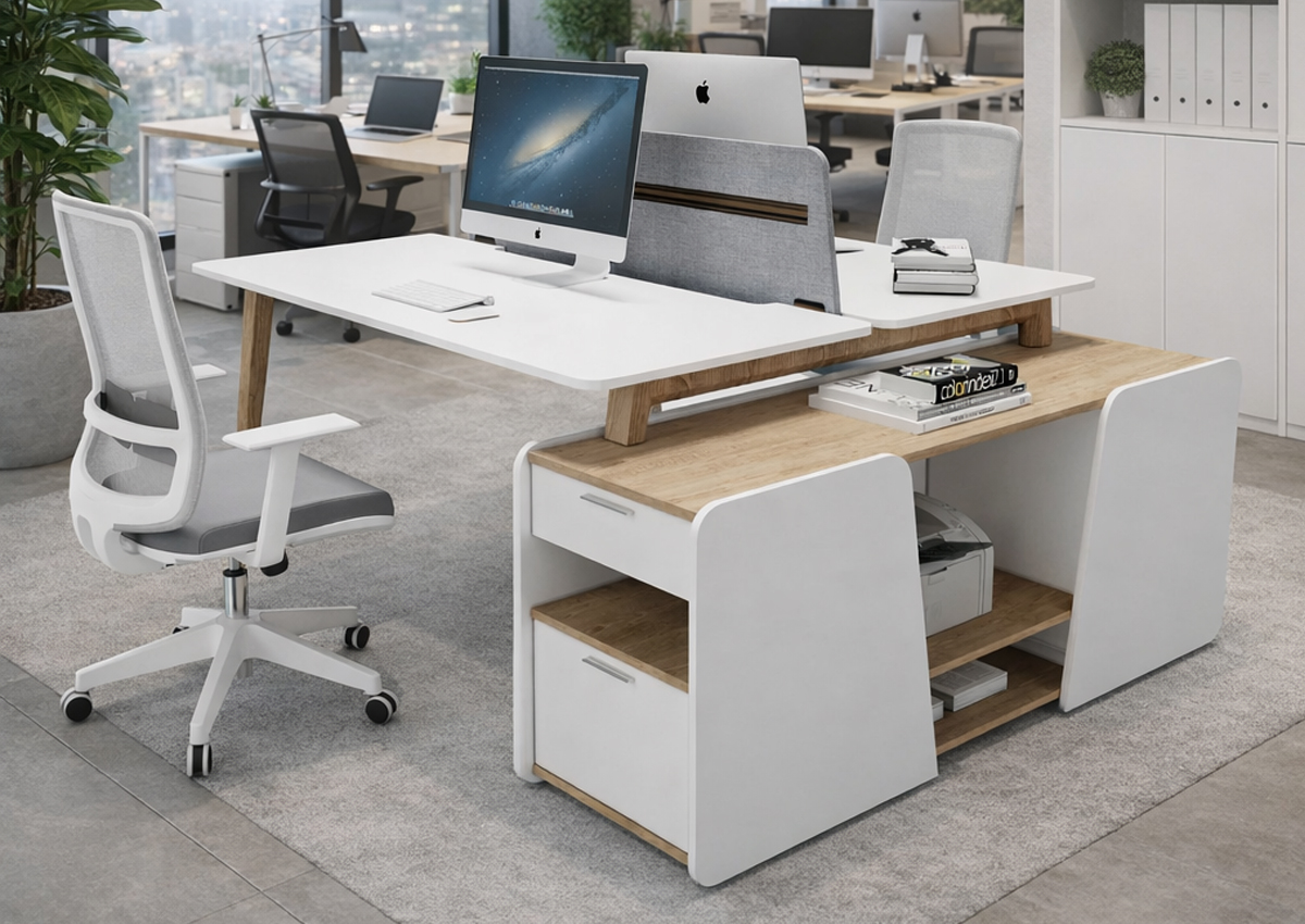 Woody 2'li Workstation