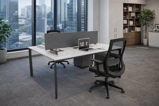 Corner 2'li Workstation